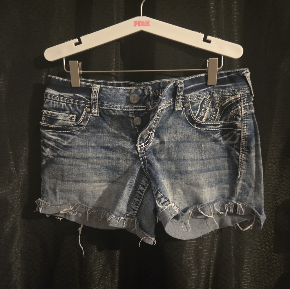 Vanity Blue Jean Shorts